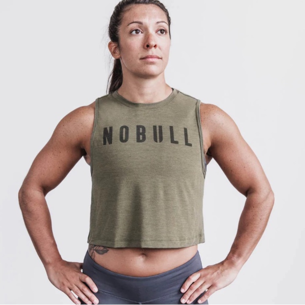 NoBull Army Green Muscle Tank Brand New (never worn)